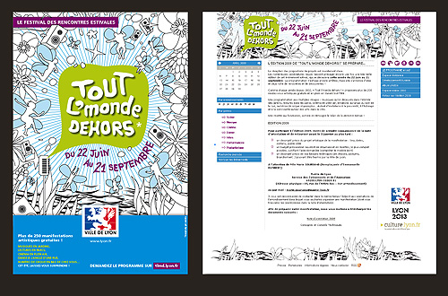 Page d'accueil de Snoupix